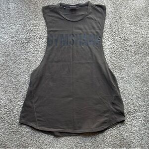 Gymshark Charcoal Sleeveless Top